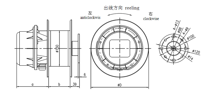 S15H外形图 S15H外形图